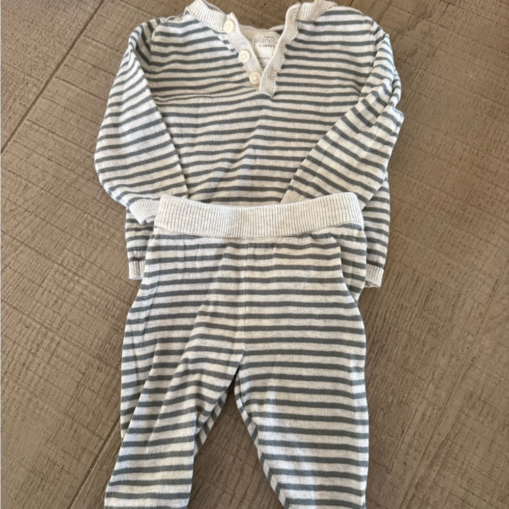 Striped Kids Matching Set
